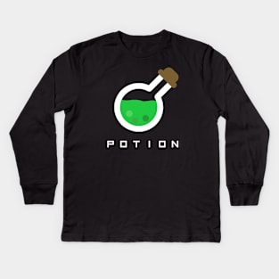 Potion Logo - Classic Kids Long Sleeve T-Shirt